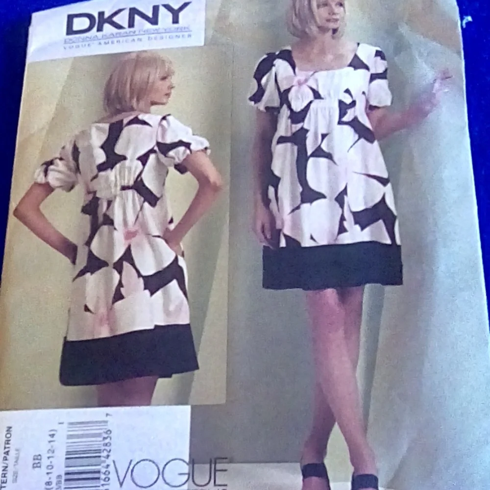 VOGUE DKNY dress & slip sz 8-14